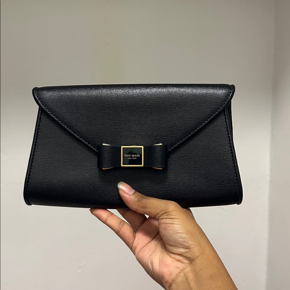 Black Bow Clutch